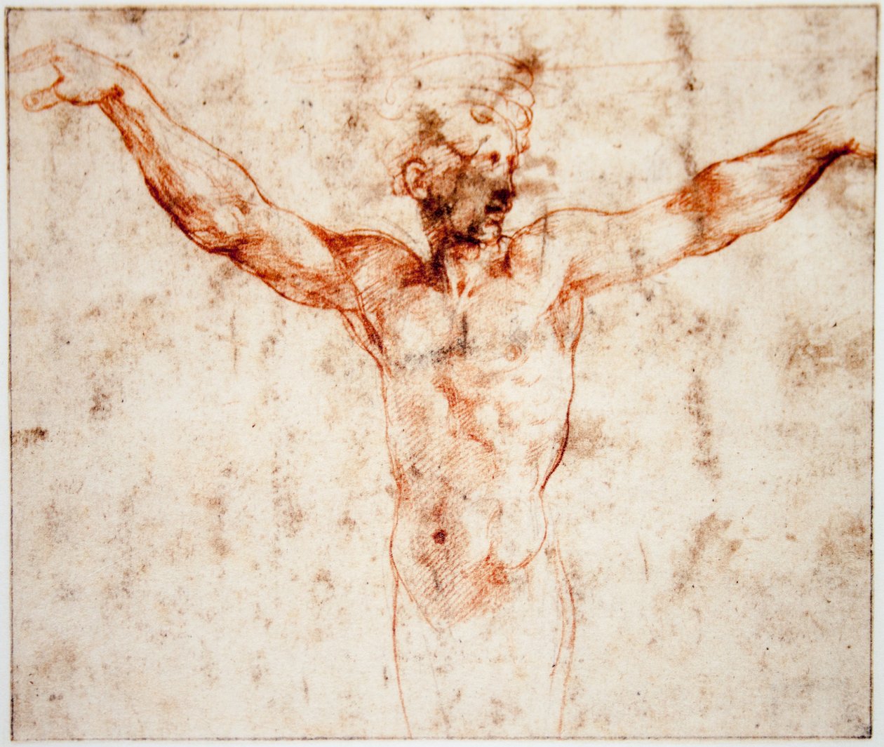 Herm med utspridda armar av Raffaello Sanzio Raphael