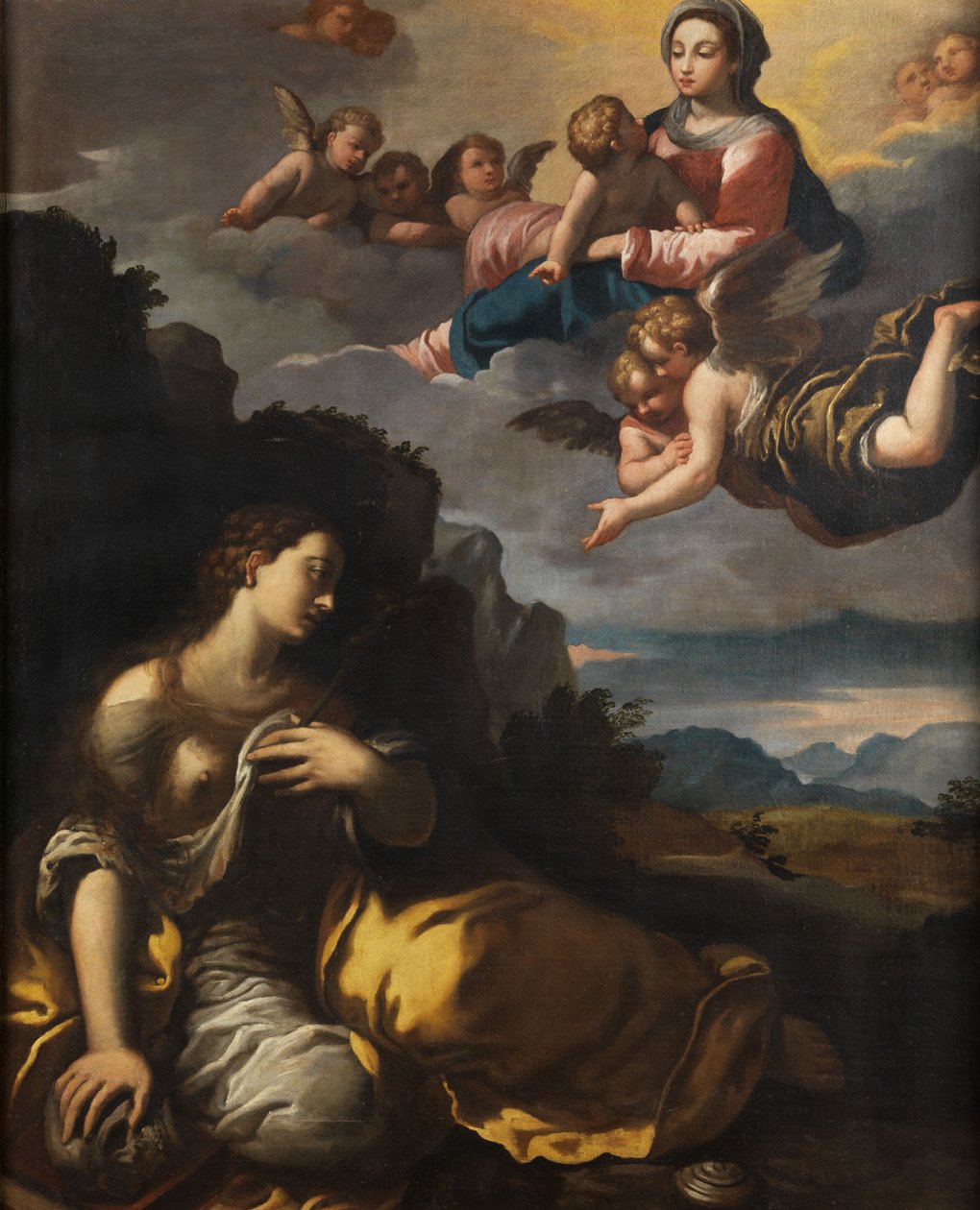 Den ångerfulla Maria Magdalena av Sigismondo Scarsellino
