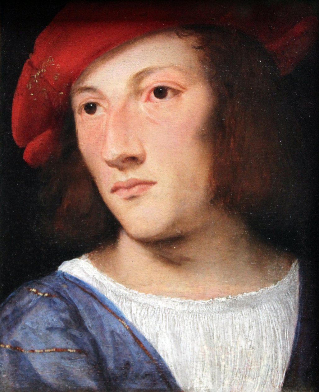 Porträtt av en ung man av Tiziano Vecelli