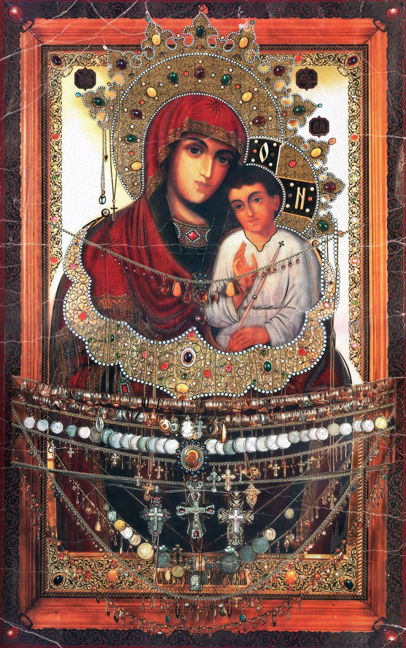 Святогорская икона лики. av Unknown