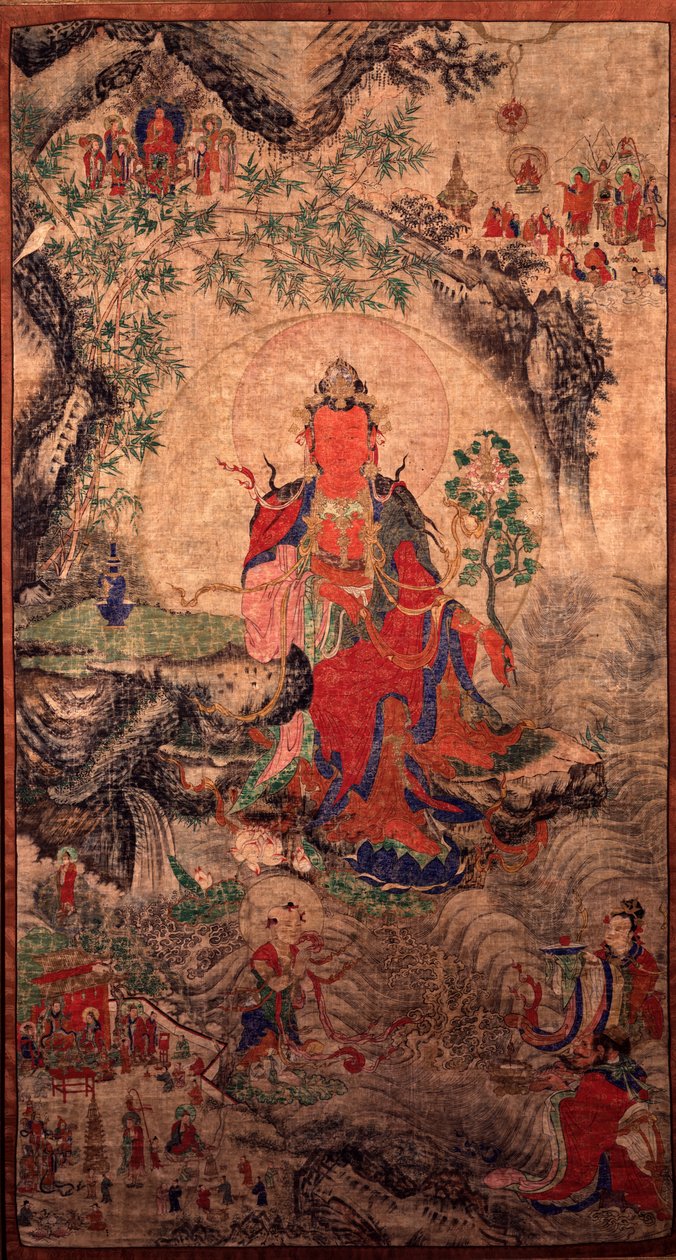 Bodhisattva Maitreya, den framtida Buddha av Unknown
