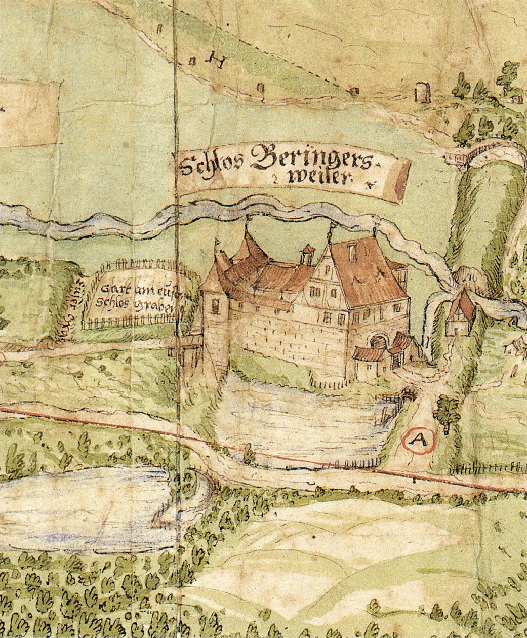 Under tiden försvann Böhringsweiler slott nära Wüstenrot (idag i stadsdelen Großerlach) på 1500 -talet av Unknown