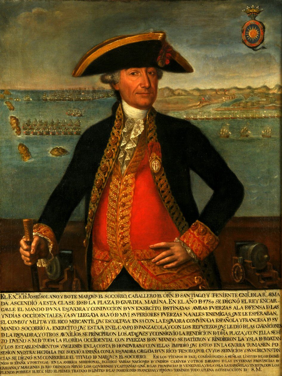 José Solano y Bote av Unknown