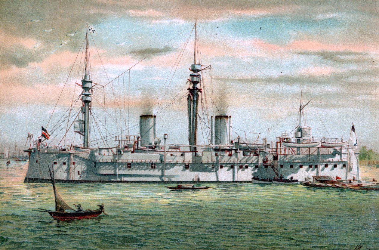 S.M. Hafenschiff Uranus av Unknown