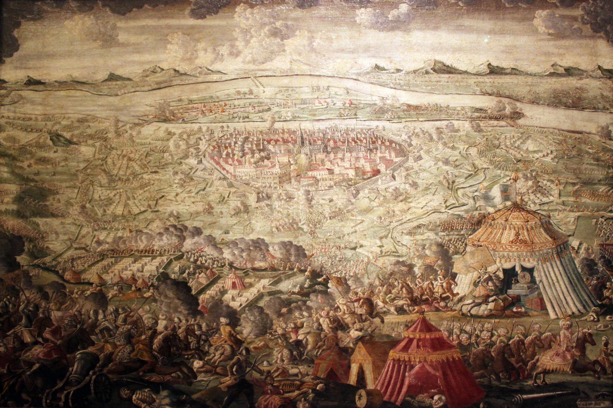 Befrielsen från Wien den 12 september 1683 av Unknown