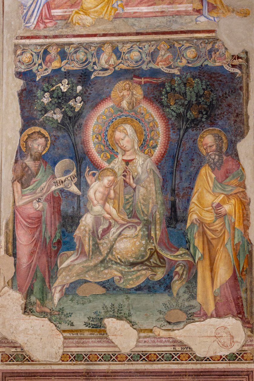 Urbino, San Giovannis oratorium av Lorenzo da  Sanseverino