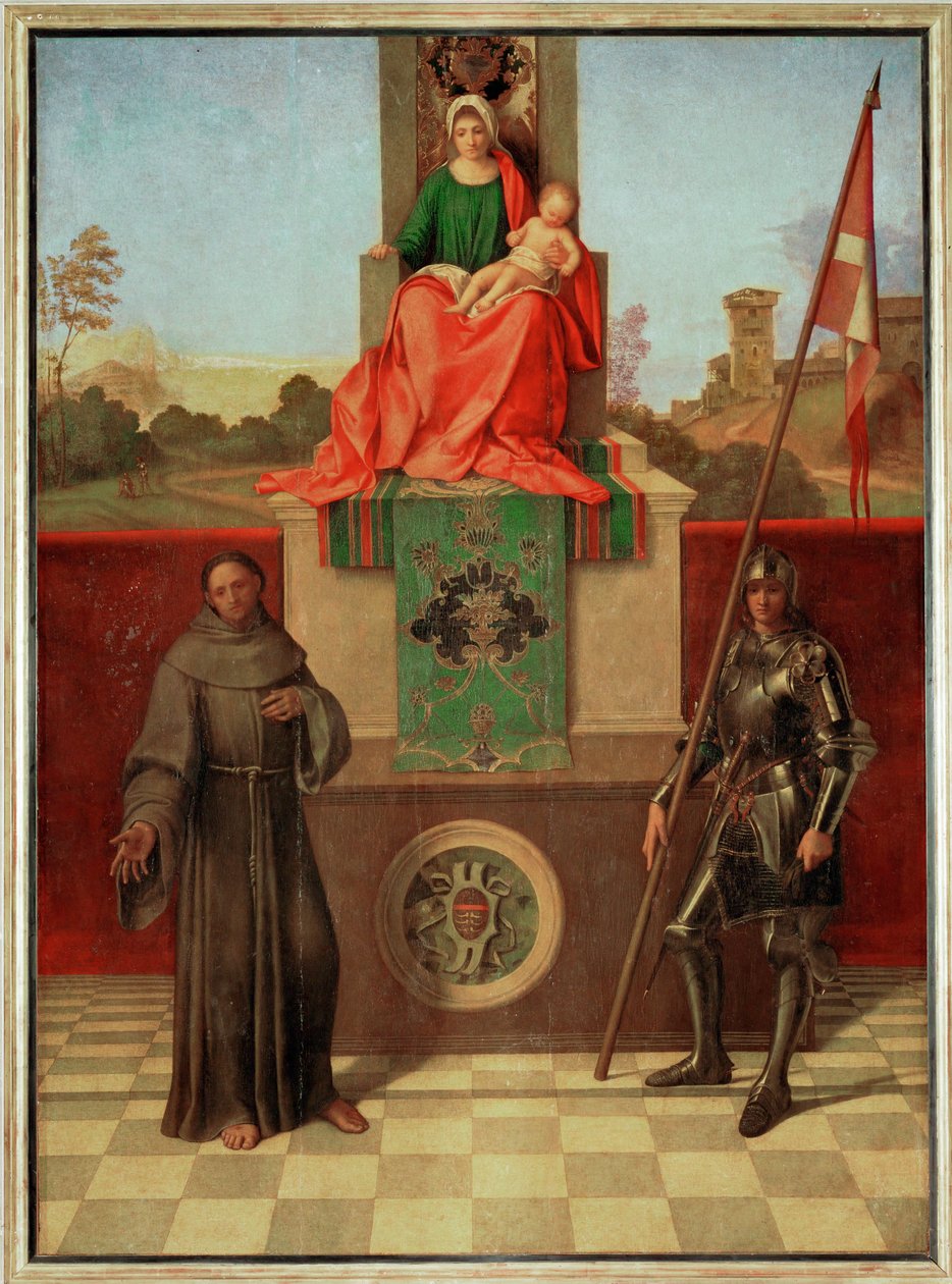 Pale di Castelfranco (målning) av (1476/8-1510) Giorgione