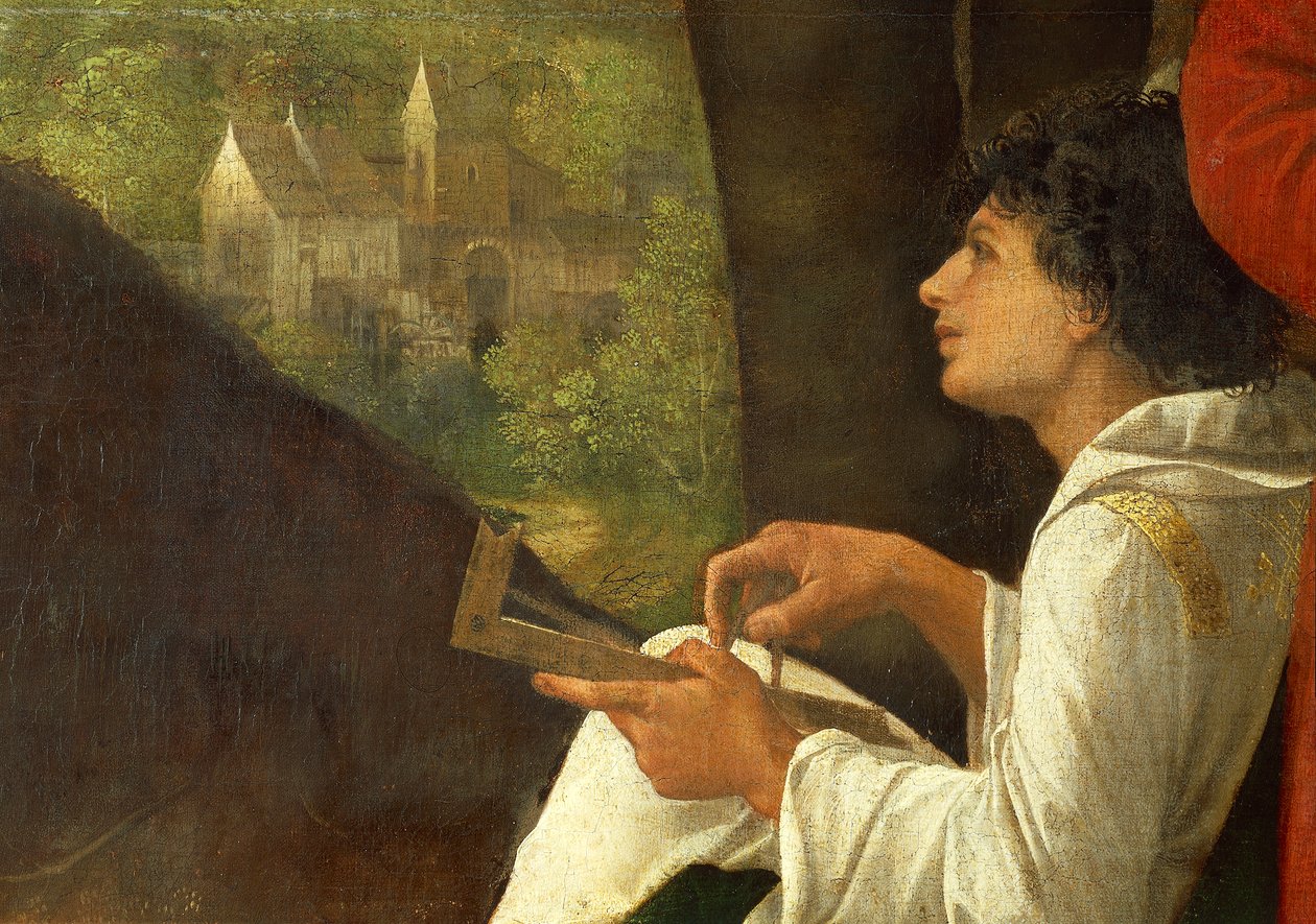 Tre filosofer av Giorgione (1478-ca 1510), olja på duk av Giorgione