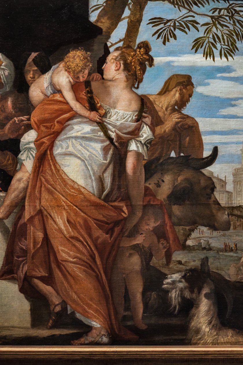 Davids smörjelse, detalj av (1528 88) Veronese