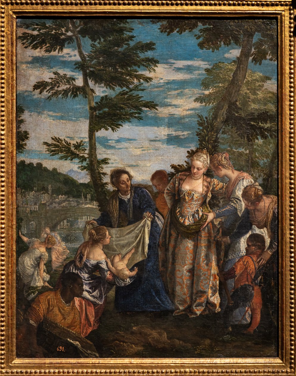 Hittat av Moses av (1528 88) Veronese