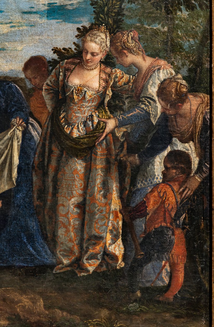 Fyndet av Moses av (1528 88) Veronese