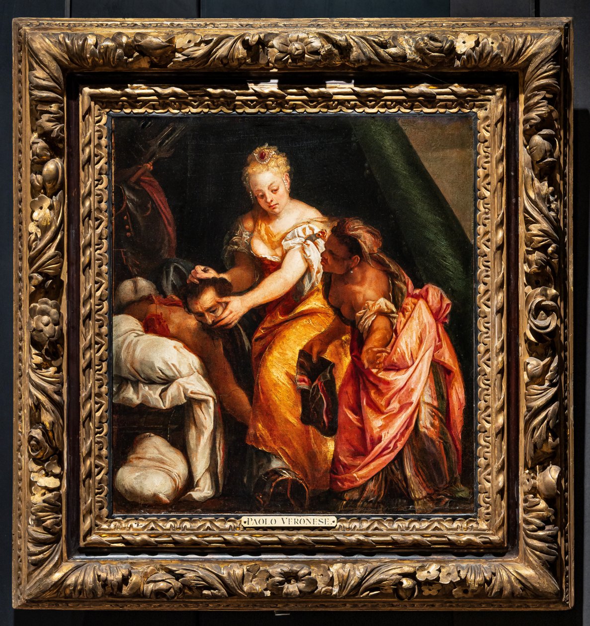 Judith med huvudet av Holofernes av (1528 88) Veronese