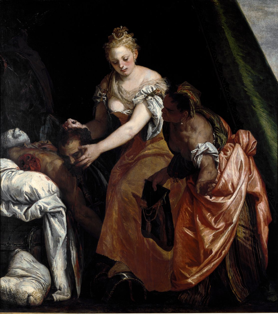 Judith med huvudet av Holofernes av Veronese