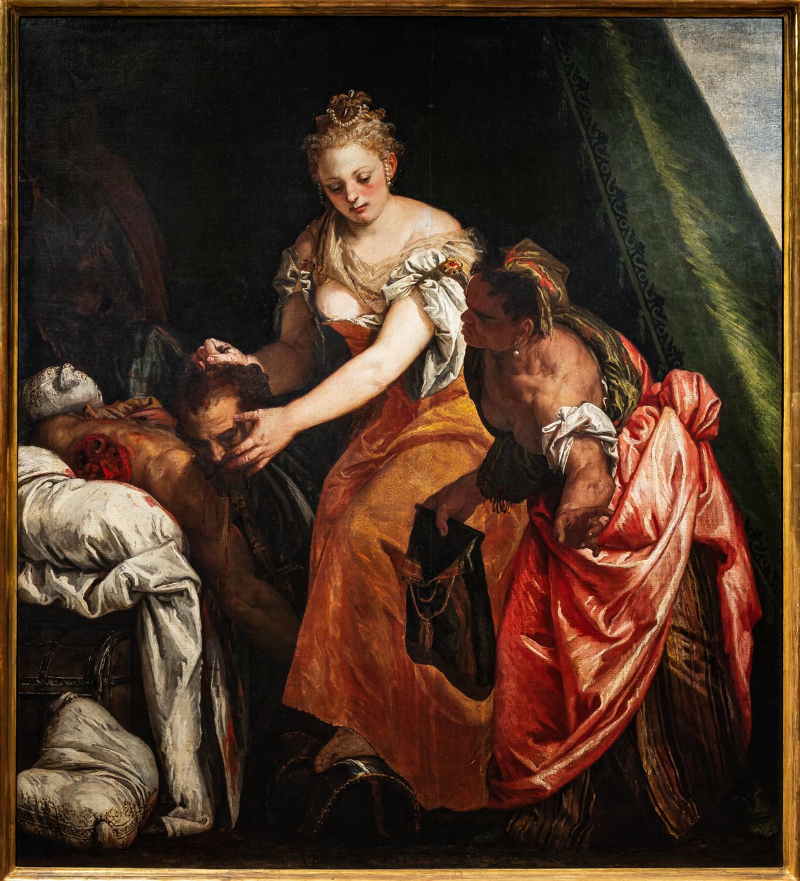 Judith med huvudet av Holofernes, detalj av (1528 88) Veronese