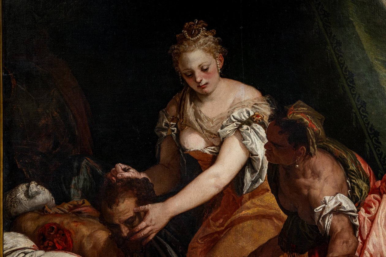 Judith med huvudet av Holofernes, detalj av (1528 88) Veronese