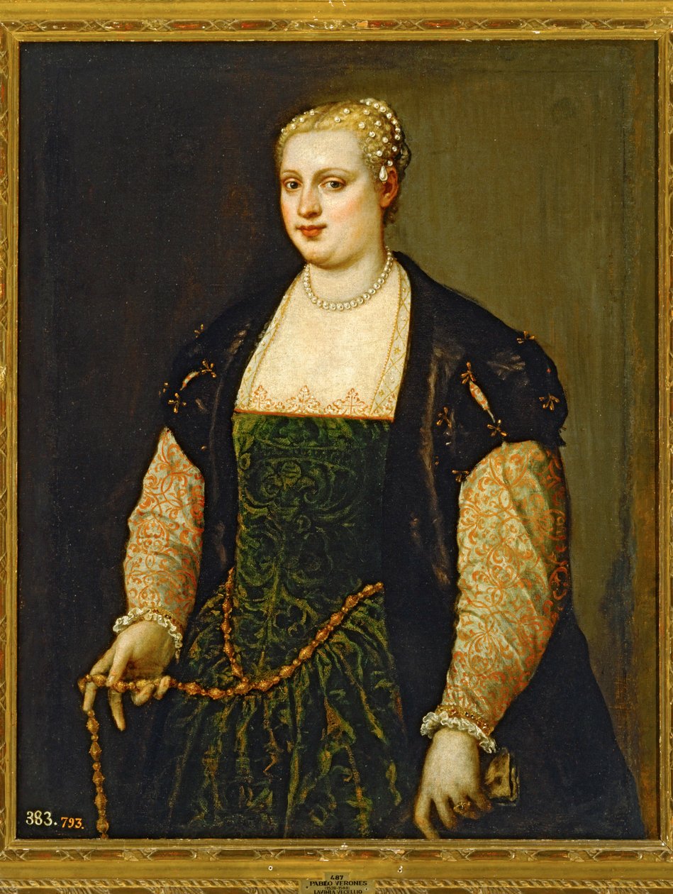 Lavinia Vecellio ... (målning på duk) av (1528-88) Veronese