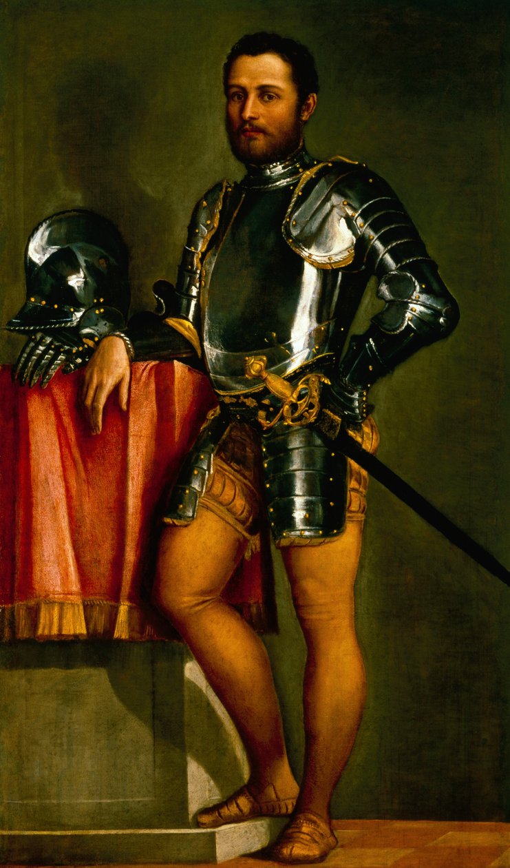 Porträtt av en gentleman (olja) av Veronese