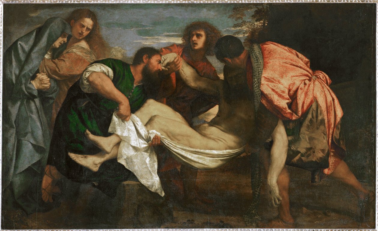 Kristi gravläggning... av (1528 88) Veronese