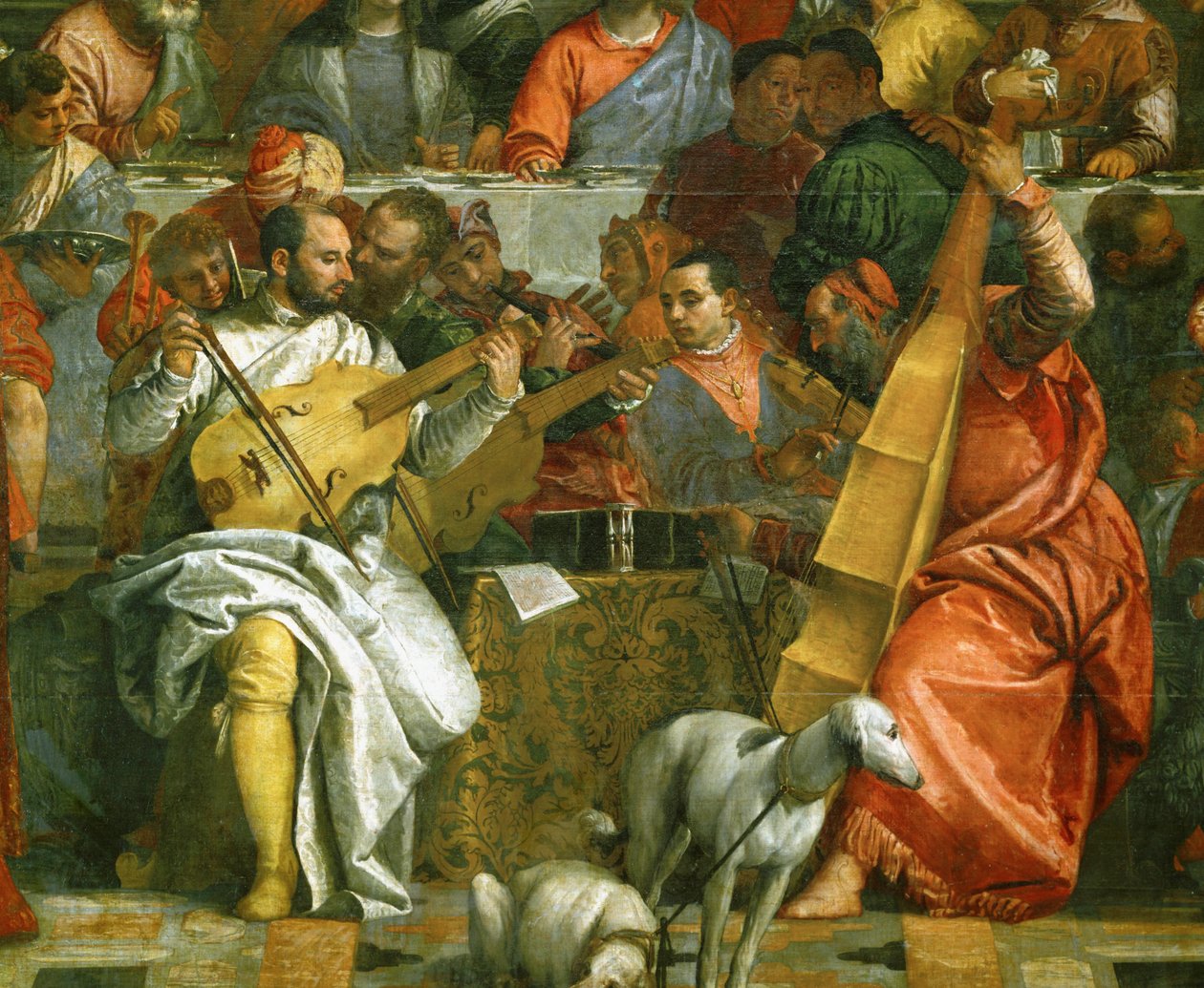 Bröllopet på Cana ... av (1528 88) Veronese