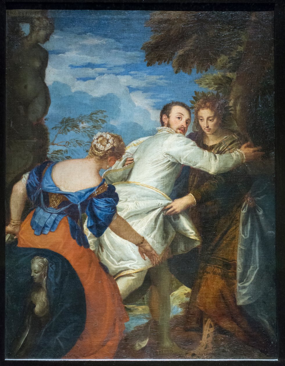 Valet av Hercules eller valet mellan last och dygd av (1528 88) Veronese