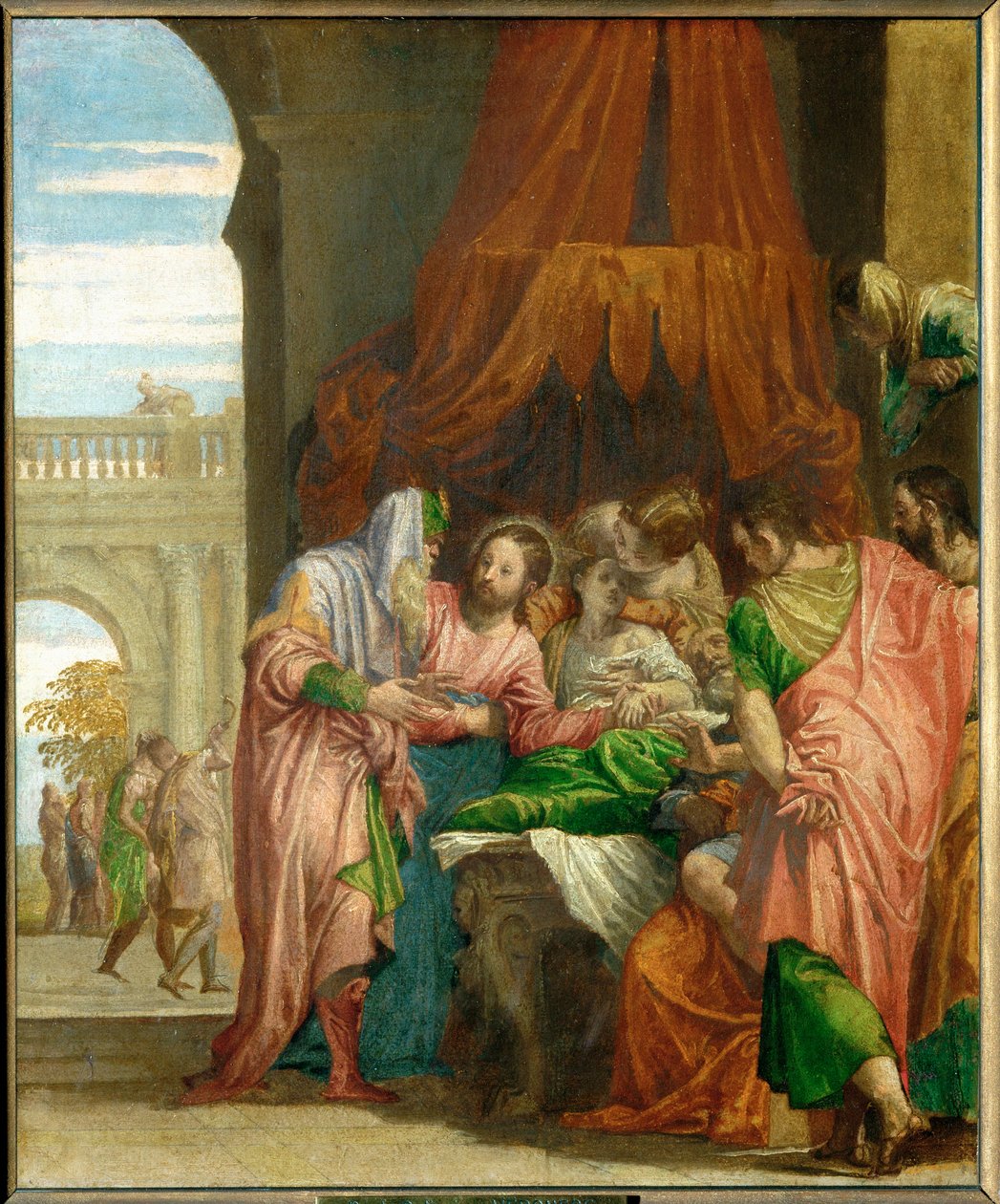 Uppståndelsen av Jairus dotter ... av (1528 88) Veronese