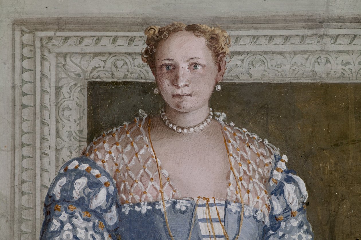 Donna Barbaro, Hall of Olympus, detalj 2632651 av Veronese