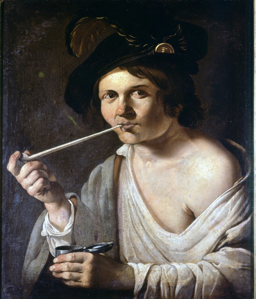Förmodat porträtt av Tommaso Aniello dit Masaniello (1623 - 1647). Neapel, St. Martinos nationalmuseum. av Masaniello