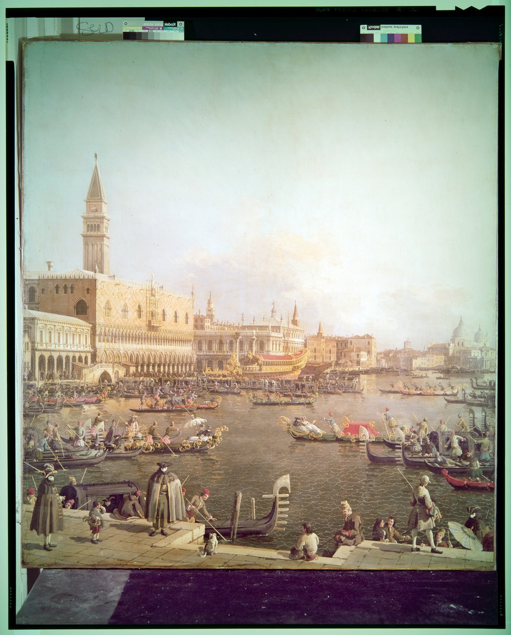 Molo och Dogepalatset från Bacino Di San Marco av (1697 1768) Canaletto