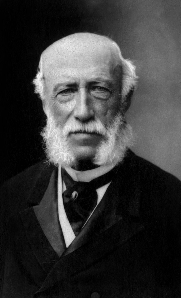 Georges Henri Comte de Munster, ca 1860-1880 (svartvitt foto) av (1820 1910) Nadar