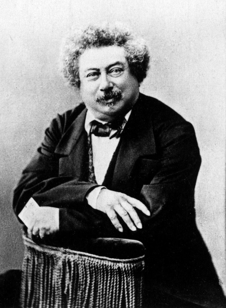 Porträtt av Alexandre Dumas pere av (1820 1910) Nadar