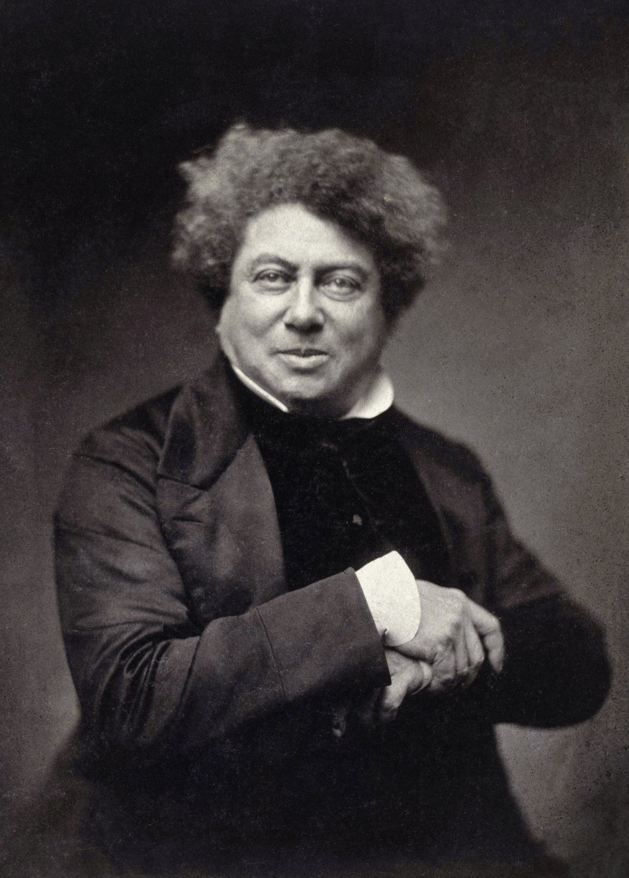 Alexandre Davy de la Pailleterie, känd som Alexandre Dumas far (1802-1870) av Nadar