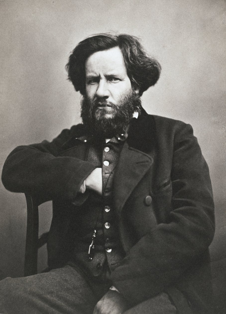 Auguste Luchet (1806-1872) engelsk dramatiker, journalist, romanförfattare och författare av Nadar av Nadar