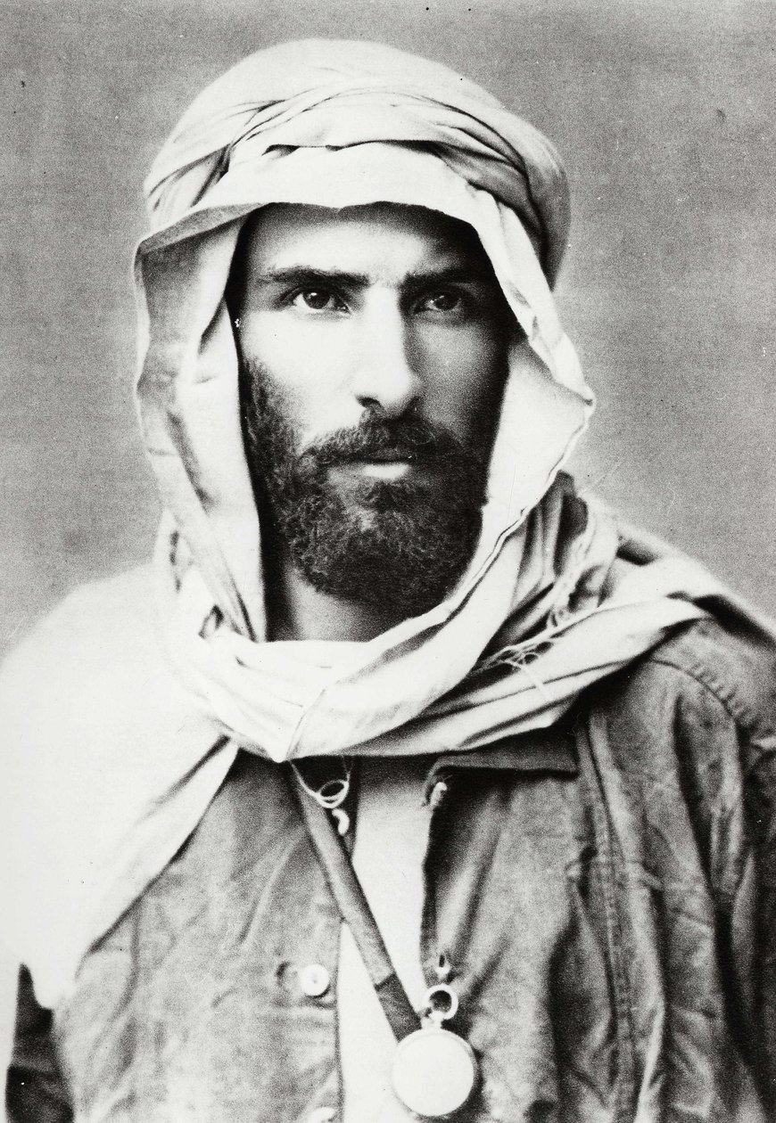 Porträtt av Savorgnan de Brazza, cirka 1889, foto av Nadar.¿· av Nadar