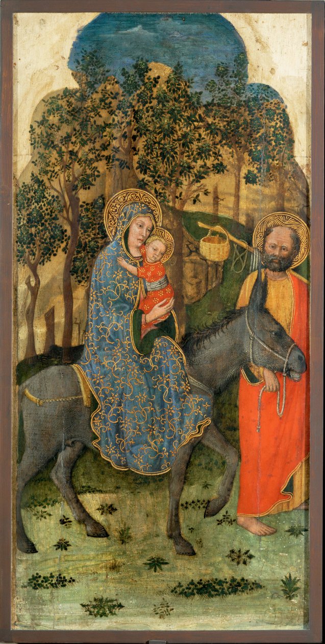 12 scener ur Jungfru Marias liv ... av (active c.1463-c.1490) Master of Wilten