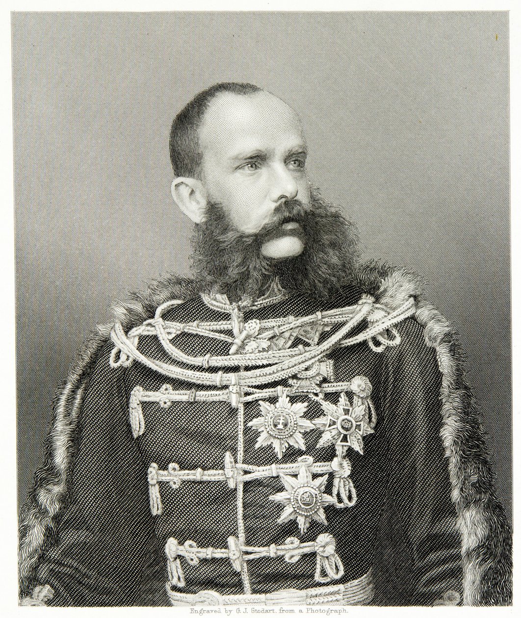 Francis Joseph (gravyr) av (after) English photographer