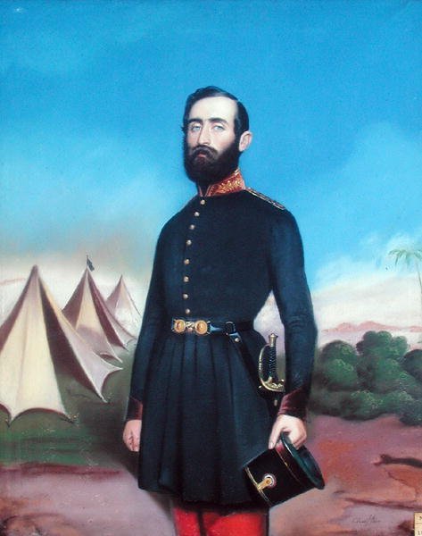 Dr Marmonnier (1813-91) kirurg för den franska armén i Afrika av (after) French School
