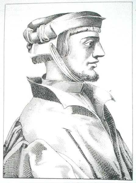 Agrippa von Nettesheim (1486-1535) kopia av en illustration från 