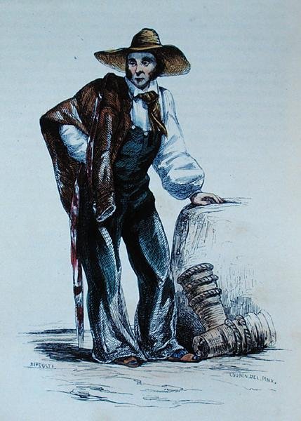 Invånaren av Roussillon, illustration från 