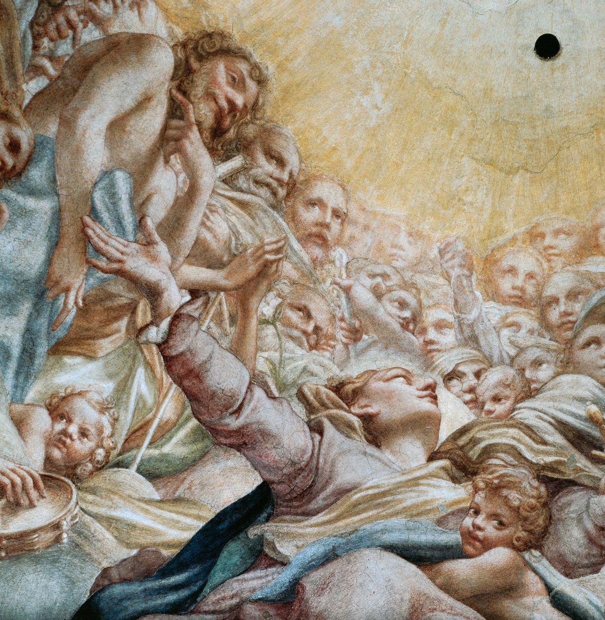 Antagande av Jungfru av (c.1489 1534) Correggio