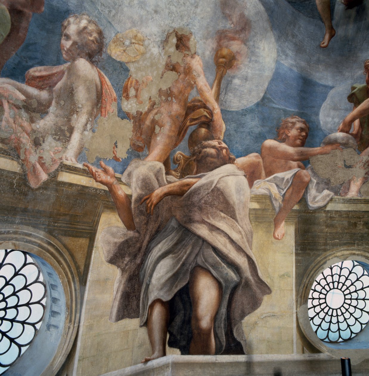 Efebes, detalj från Jungfruns antagande av (c.1489 1534) Correggio