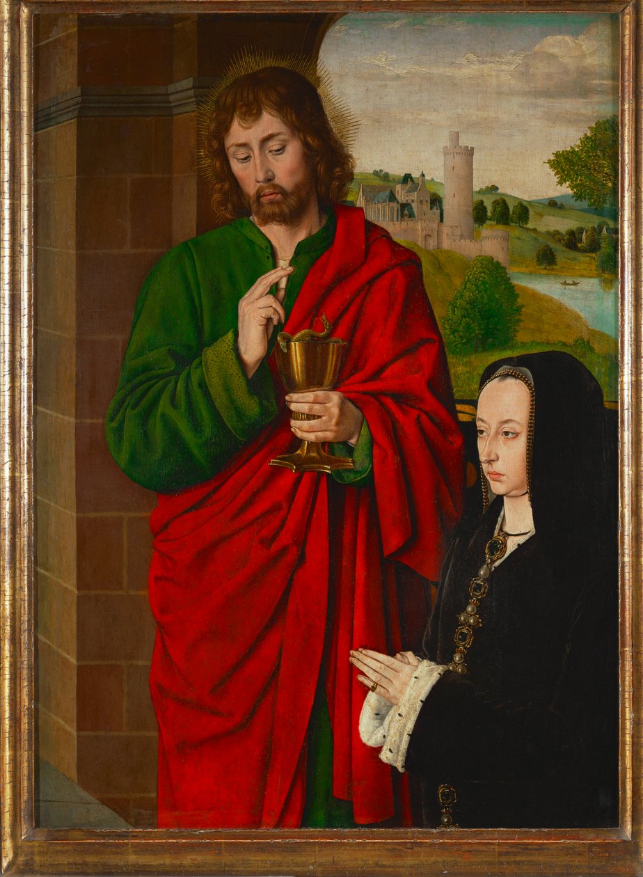 Anne de France, Dame de Beaujeu, hertiginna av Bourbon... av (fl.c.1483 c.1529) Master of Moulins