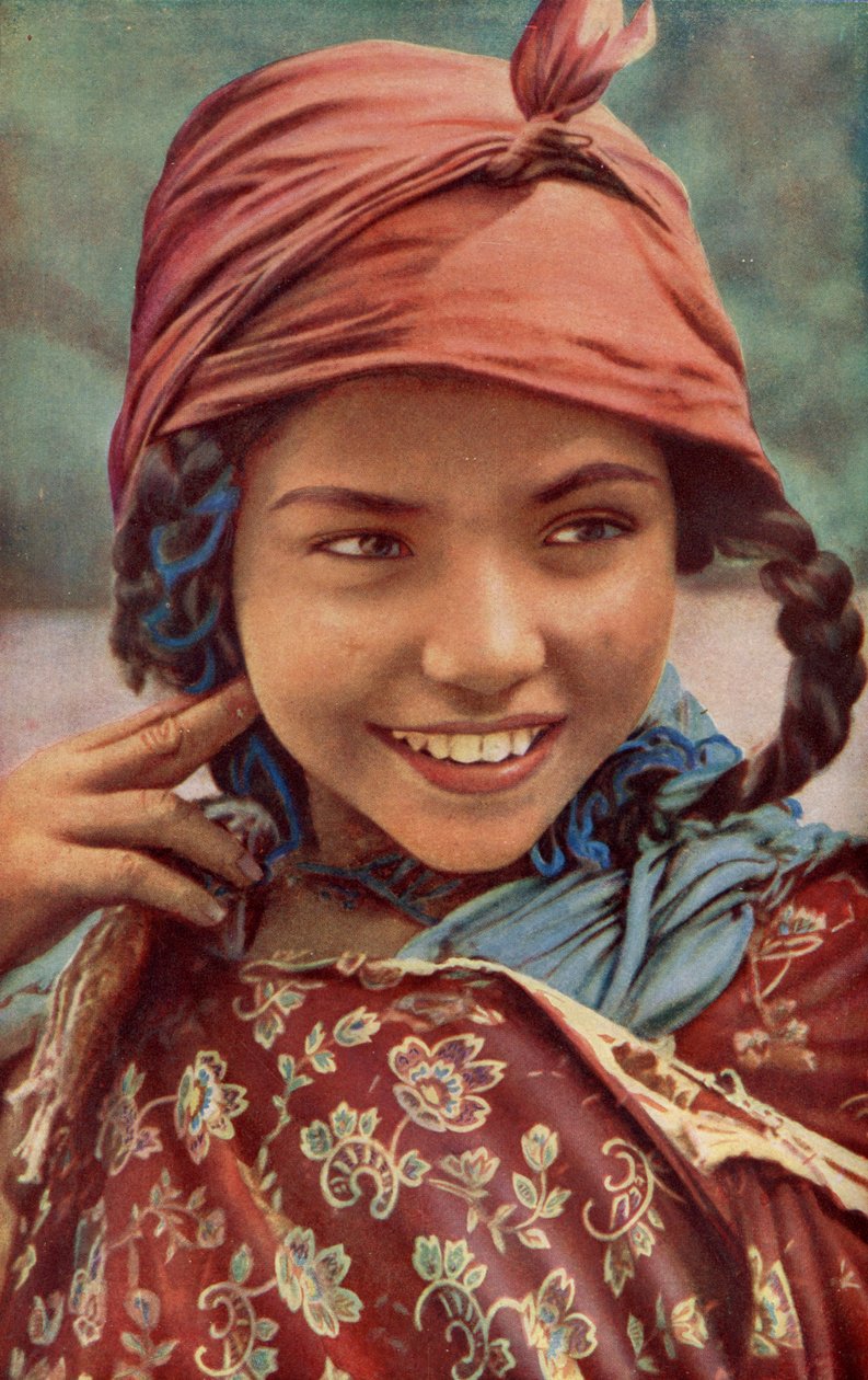 Afrika. Arabiska barn från Tunis. 1920 av Unknown