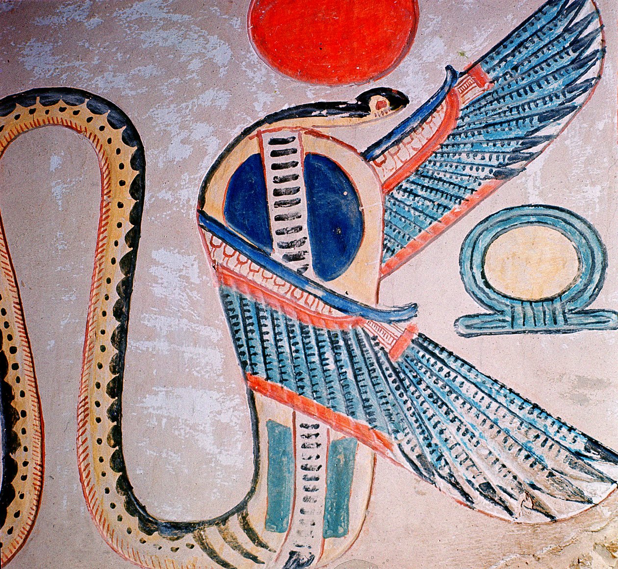 Cobra mungu, Misri (ukuta uchoraji)swed av Unknown