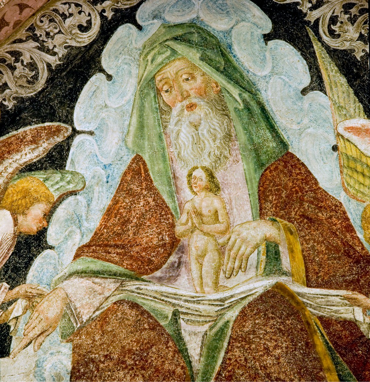 Fresco, Novacella Abby, Bressanone, Trentino Alto Adige, Italien av Unknown
