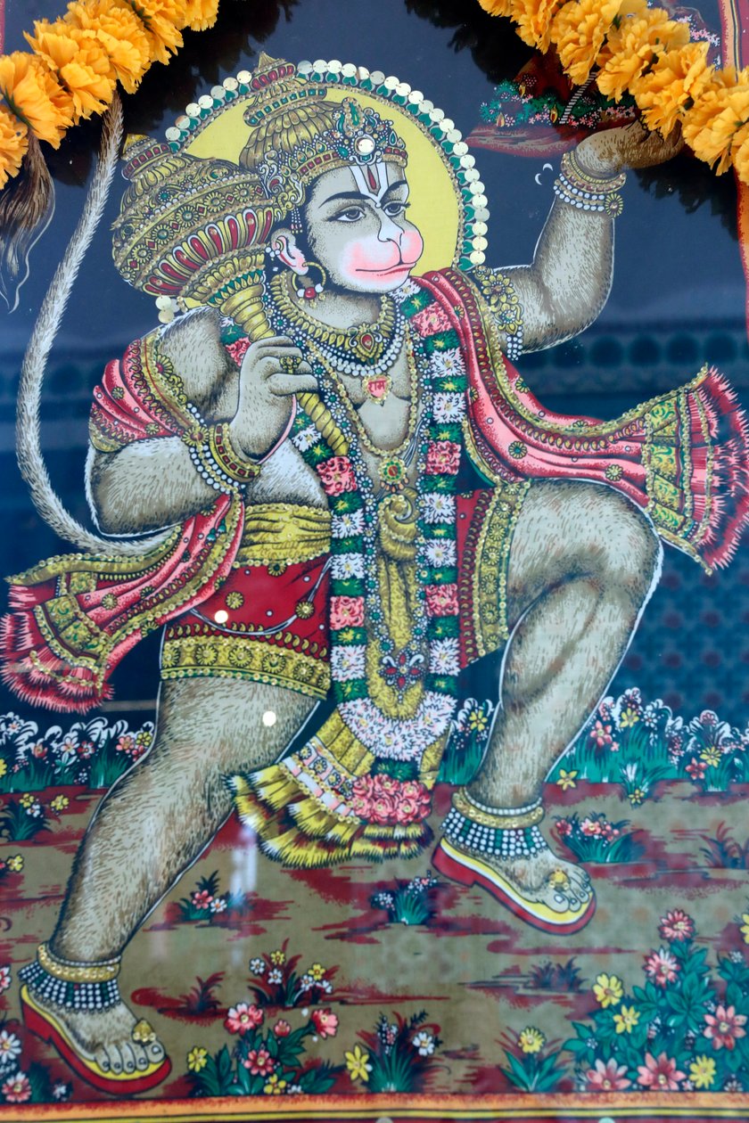 Hanuman, Sri Thenday Yutthapani-templet, Ho Chi Minh-staden, Vietnam av Unknown