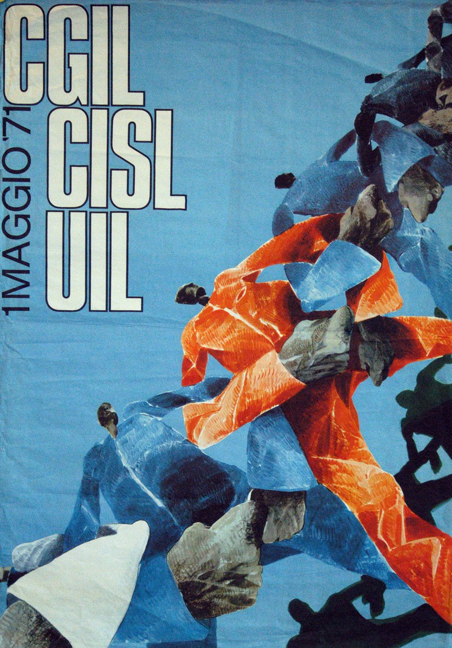 Italiensk affisch för 1 maj av Unknown