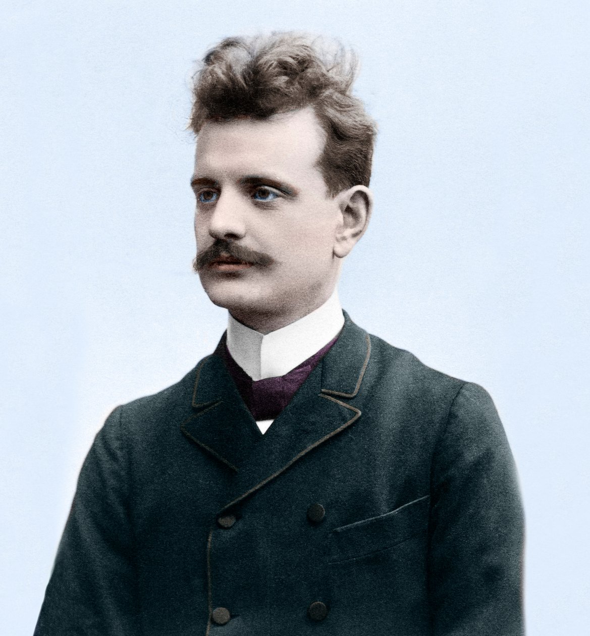 Jean Sibelius (färgad bild) av Unknown