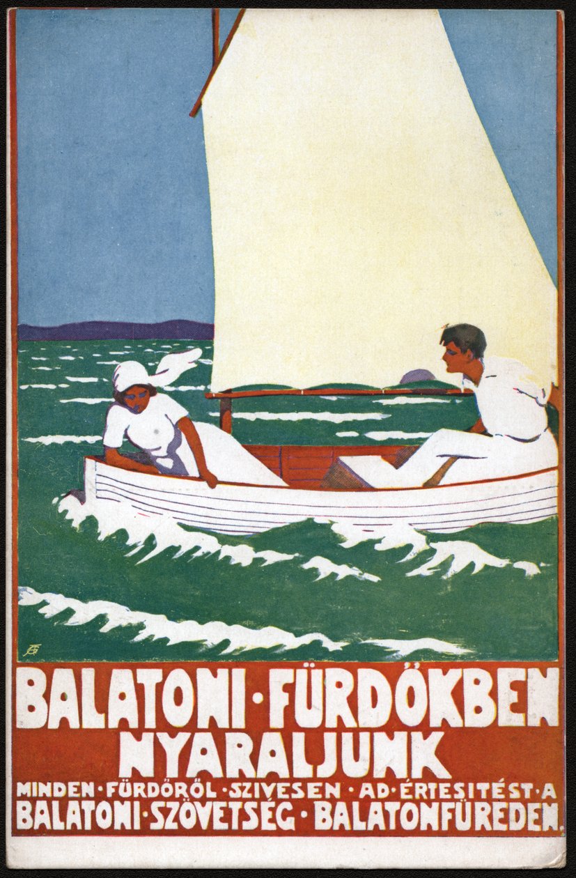 Lac Balaton. Balatonsjön. av Unknown