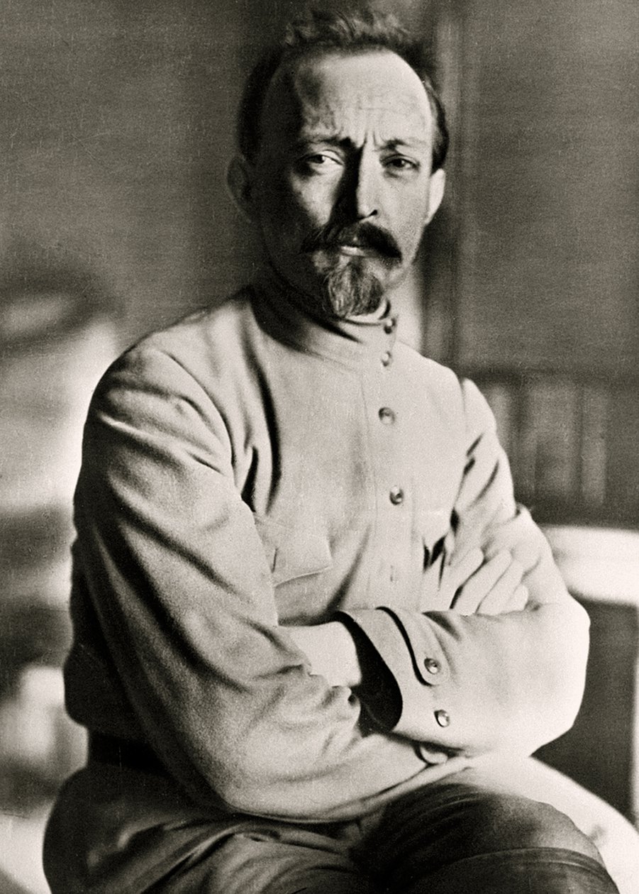 Porträtt av Felix Dzerzhinsky 1918 av Unknown