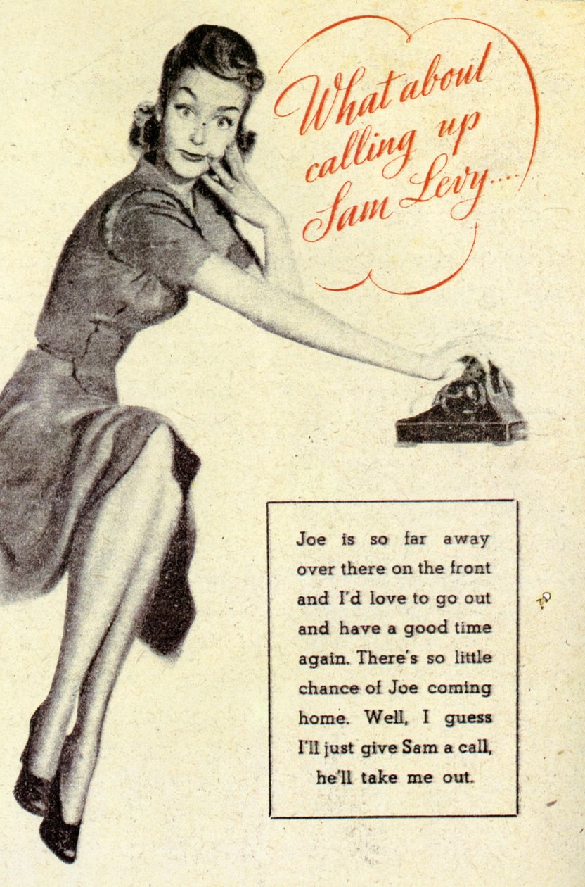 Propaganda. Vad sägs om att ringa upp Sam Levy. 1940 av Unknown